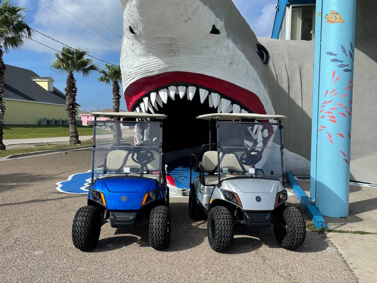 Family-size Peyton's beach cart ready to cruise