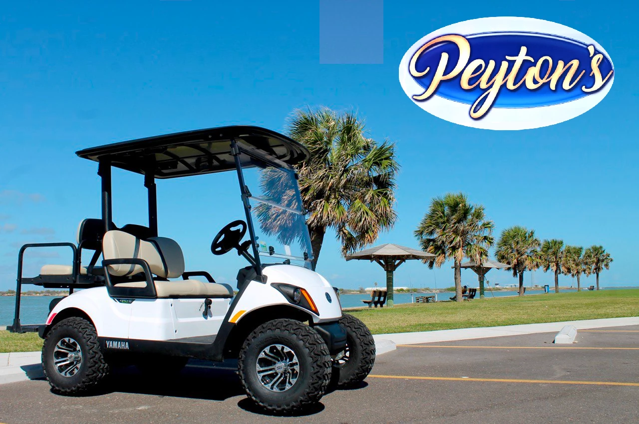 A Peyton's beach cart at Roberts Point Park