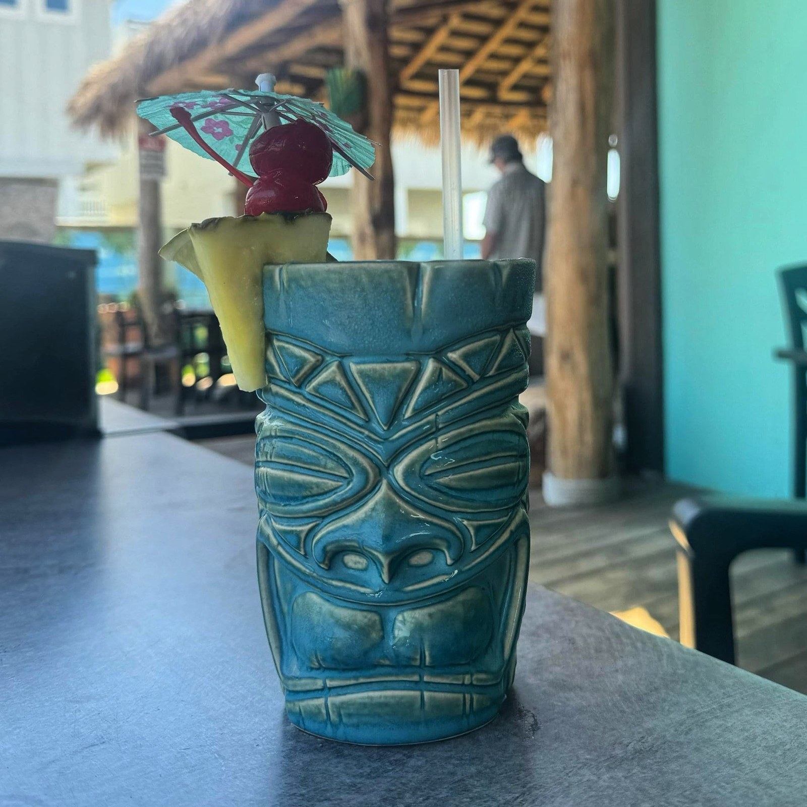A tiki drink at Lelo’s Island Bar — official gallery photo from lelosbar.com
